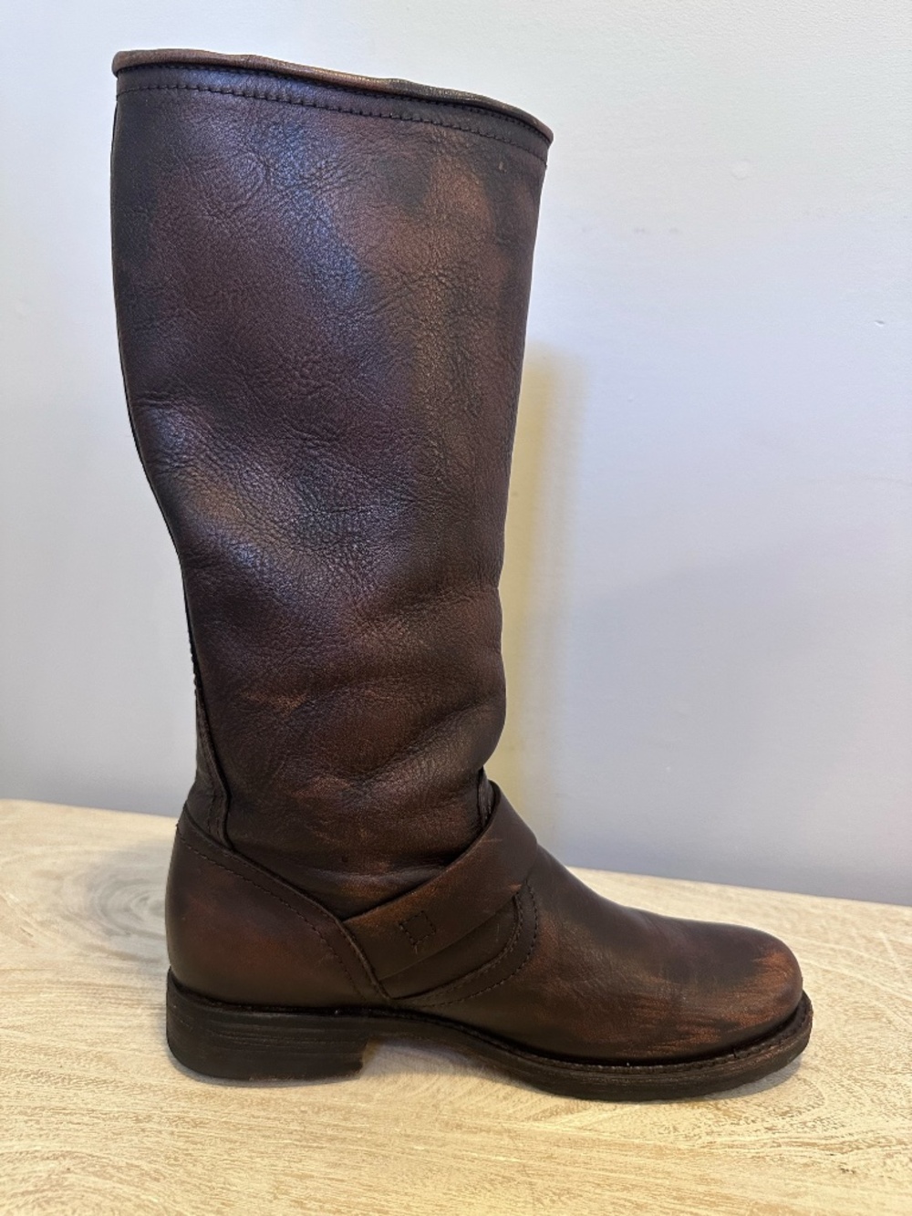 Frye Veronica Slouch Riding Boots - Picture 2 of 7
